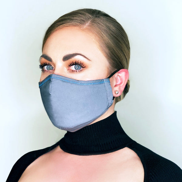 Slate Gray Face Mask