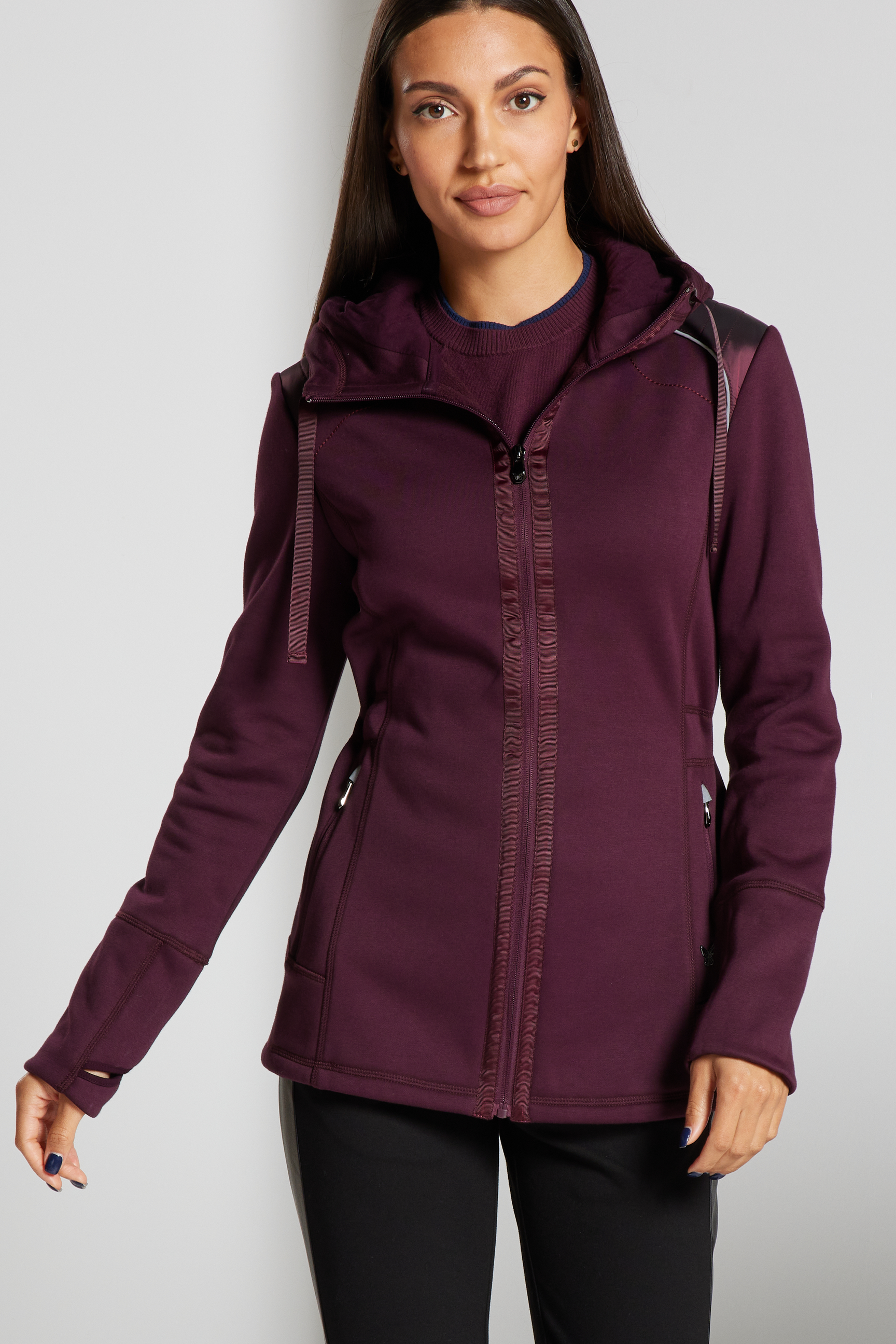 At Ease Hoodie - Bordeaux