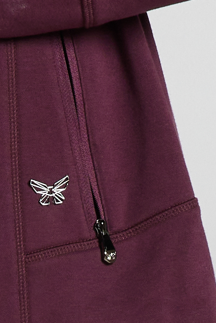 At Ease Hoodie - Bordeaux