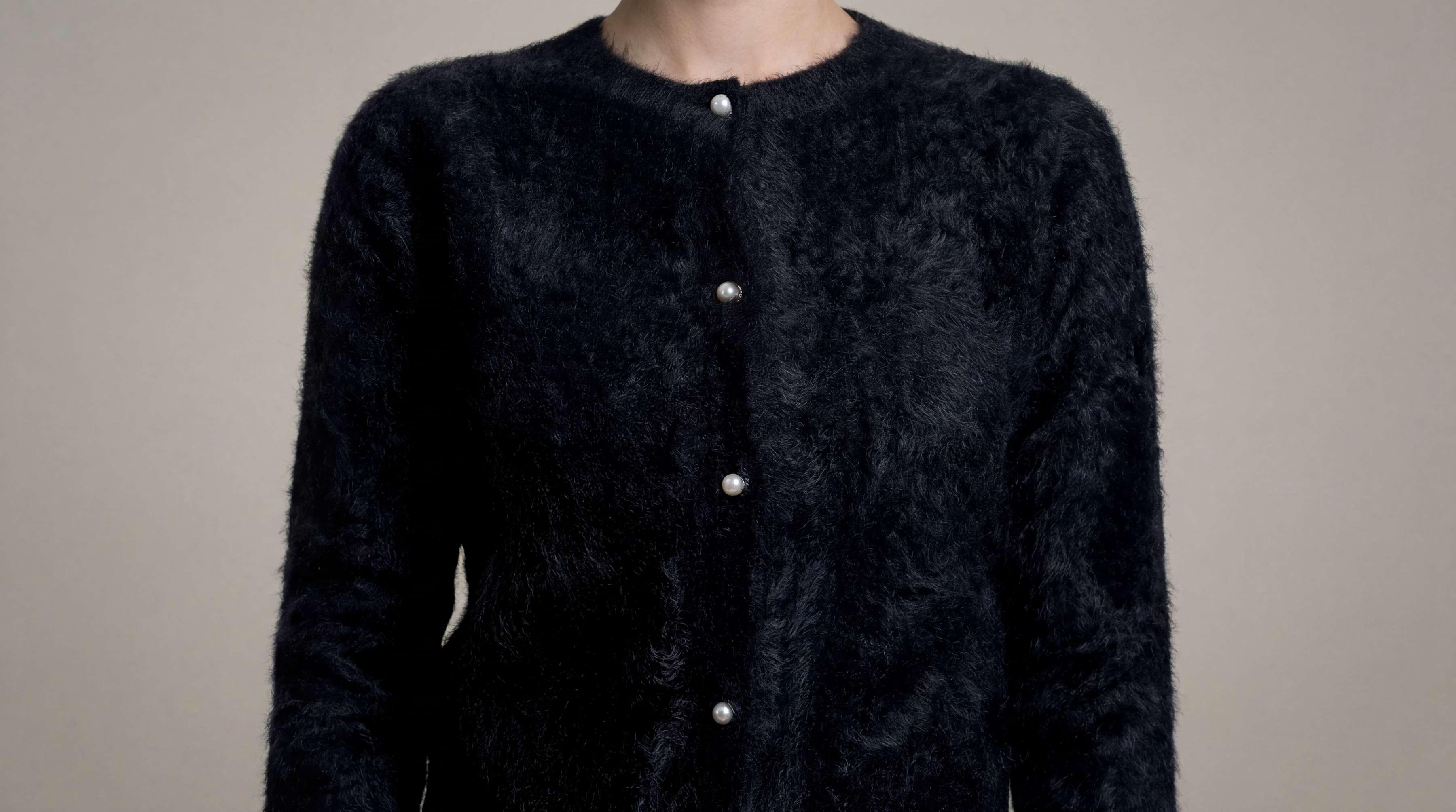 Cashmere and Pearls Cardigan