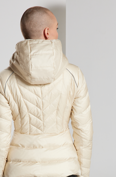 Cloud Goose Down Puffer Jacket - Almond