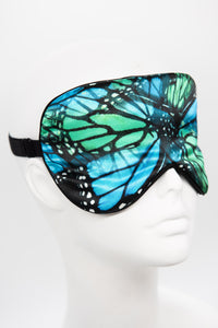 Monarch Eye Mask - Aqua