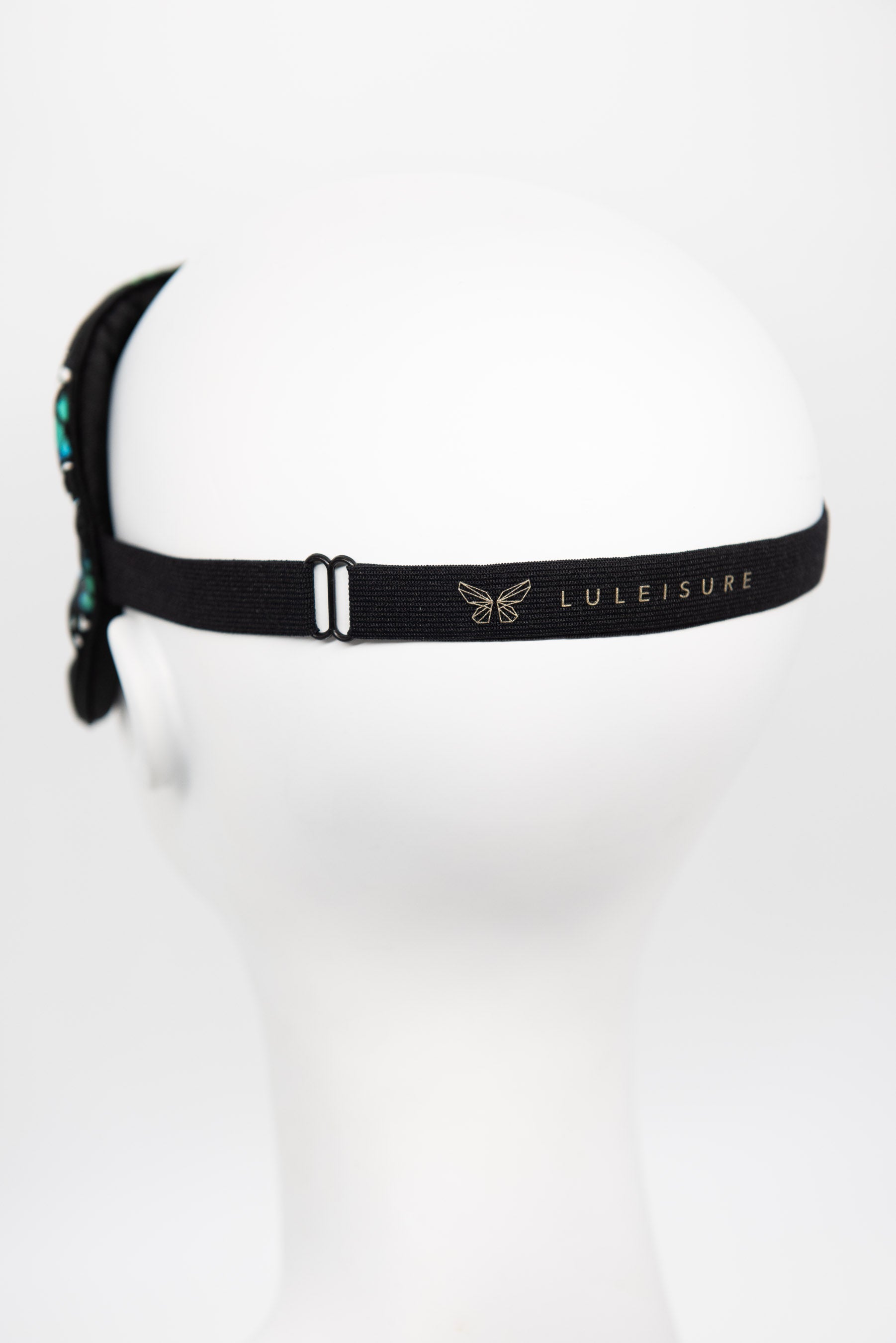 Monarch Eye Mask - Aqua