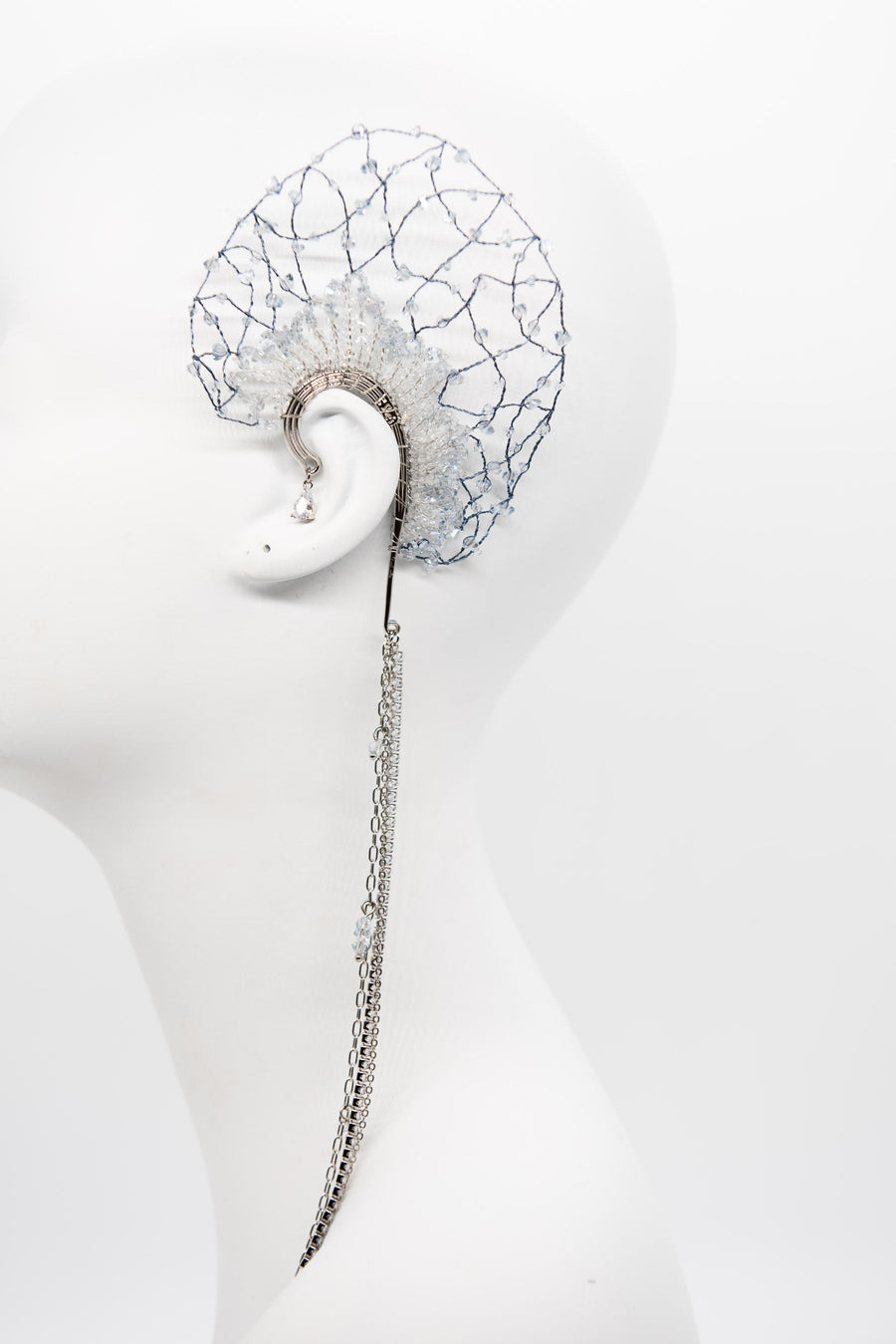 Iced Net Earcuff