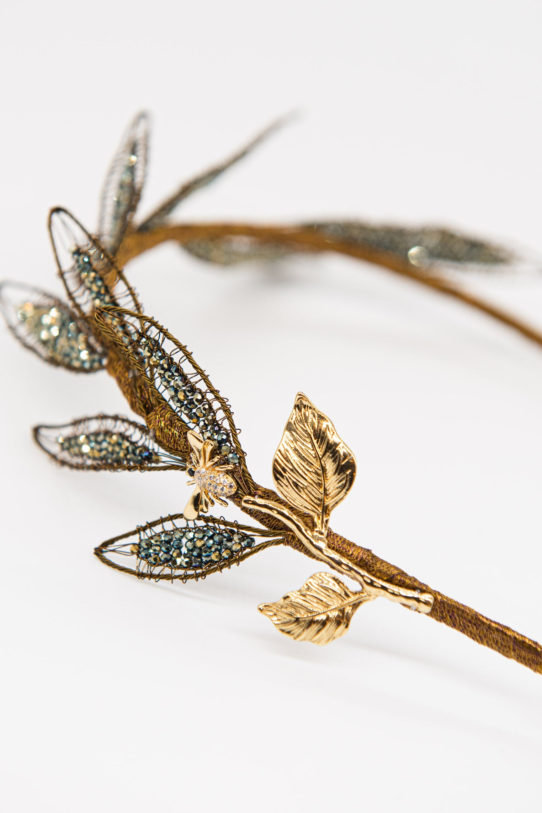 Olivine Leaf Headband