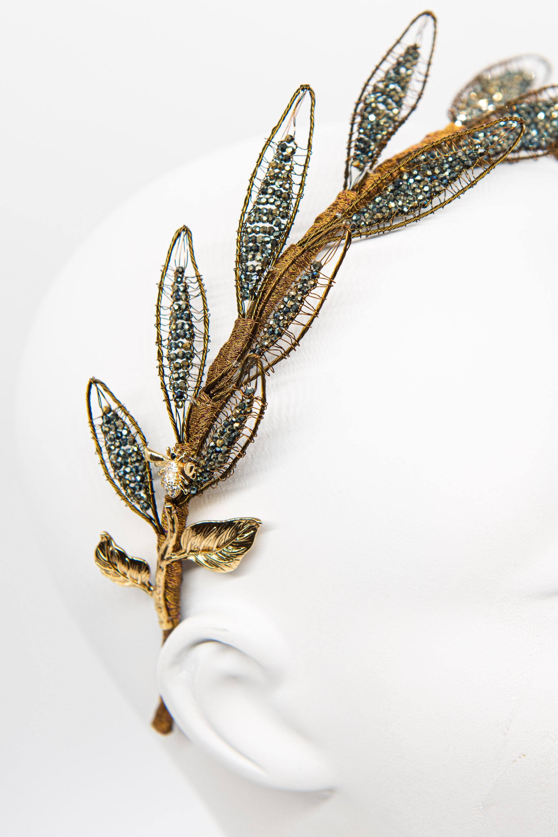 Olivine Leaf Headband