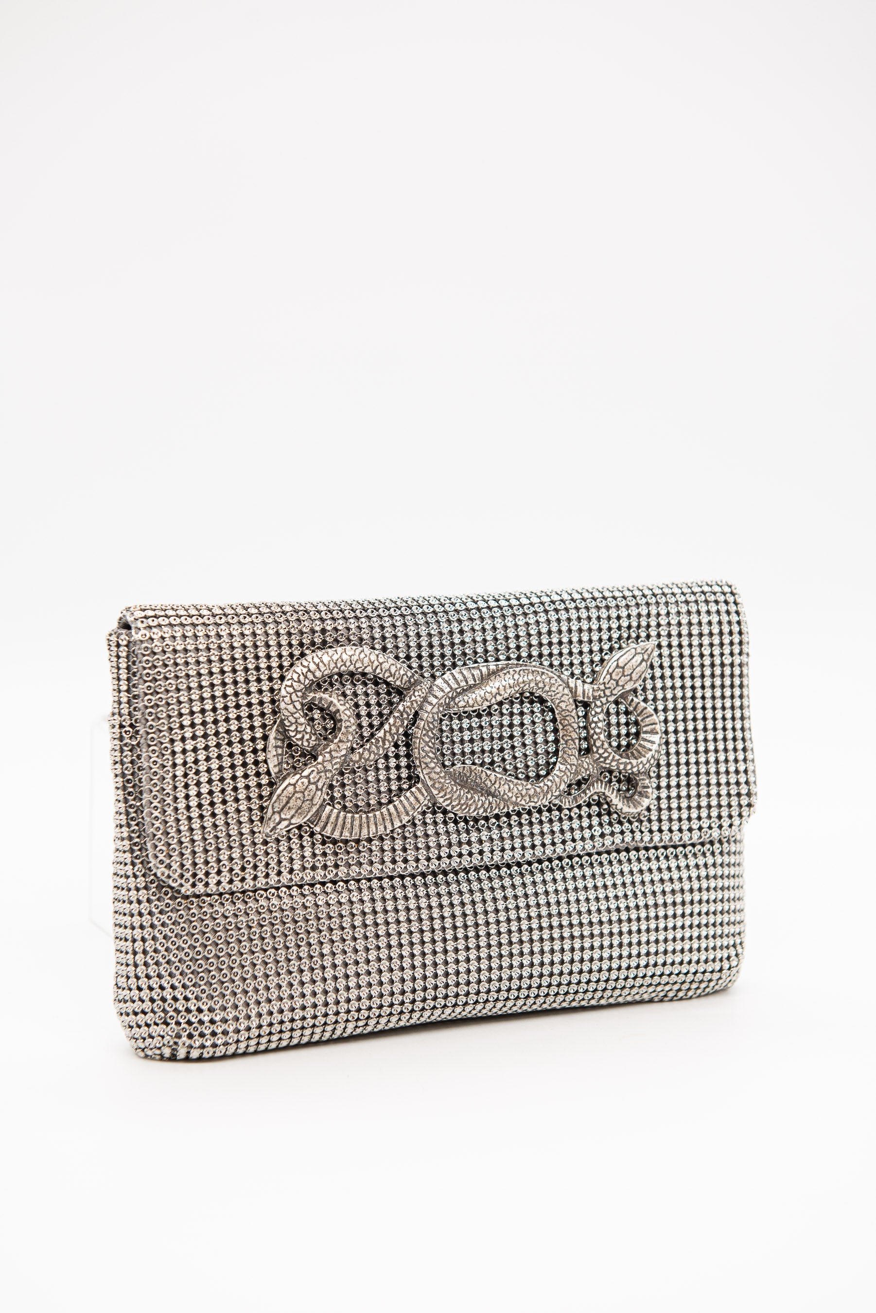 Pewter Serpent Clutch