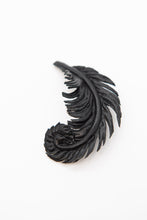 Load image into Gallery viewer, Black Leather Lapel Pin