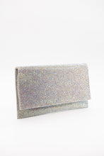 Load image into Gallery viewer, Crystal Envelope Clutch - White- SOLD OUT