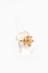 Gold Flower Ring