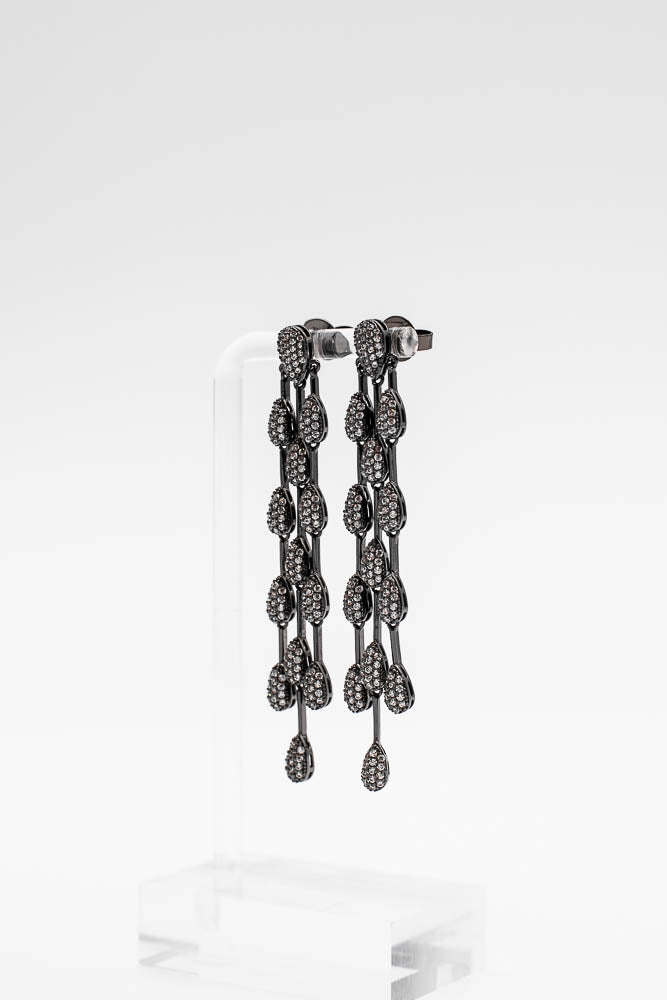 Three Strand Chandelier Earring