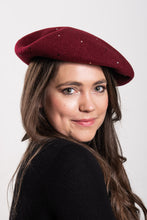 Load image into Gallery viewer, Raisin Wool Beret