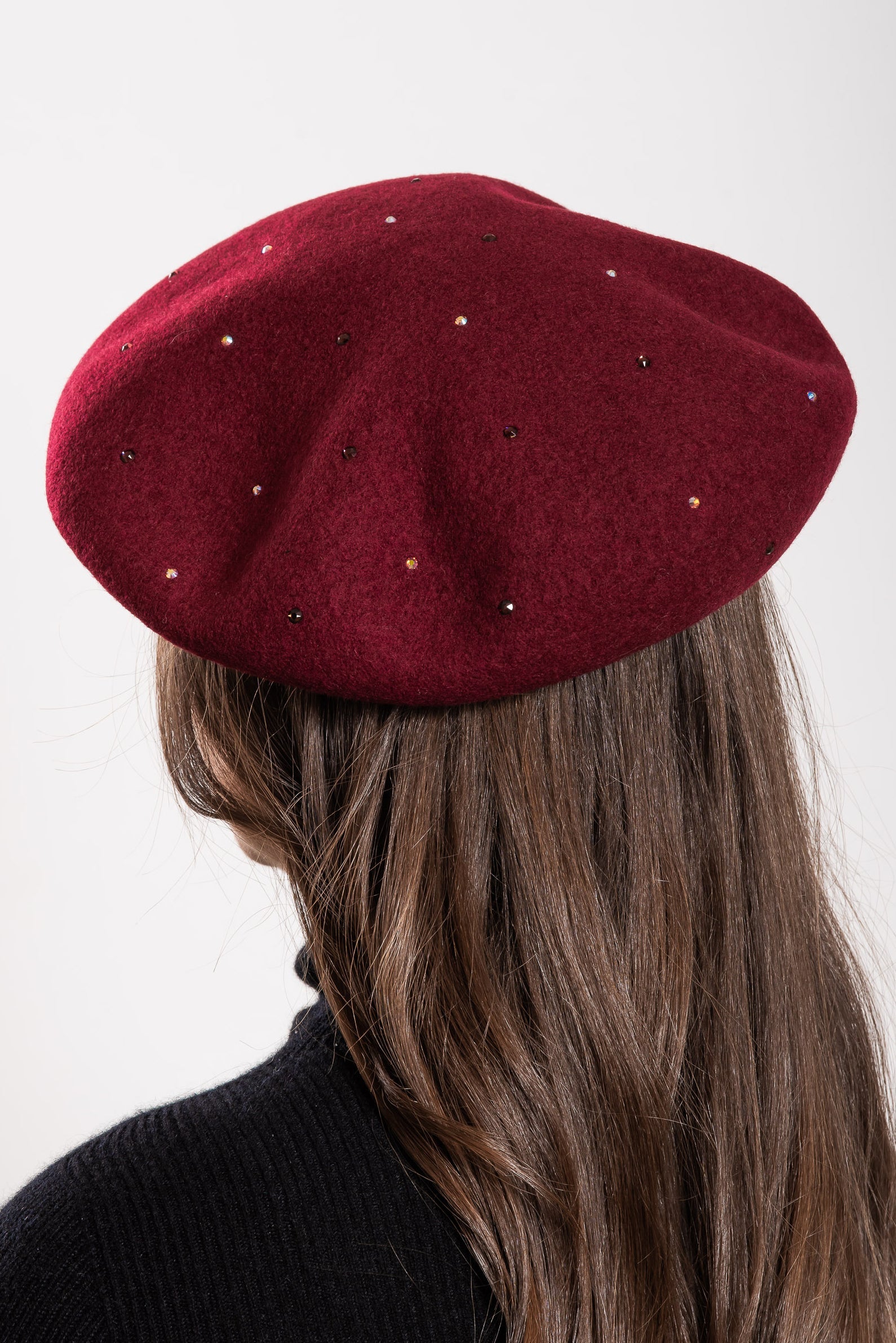 Raisin Wool Beret