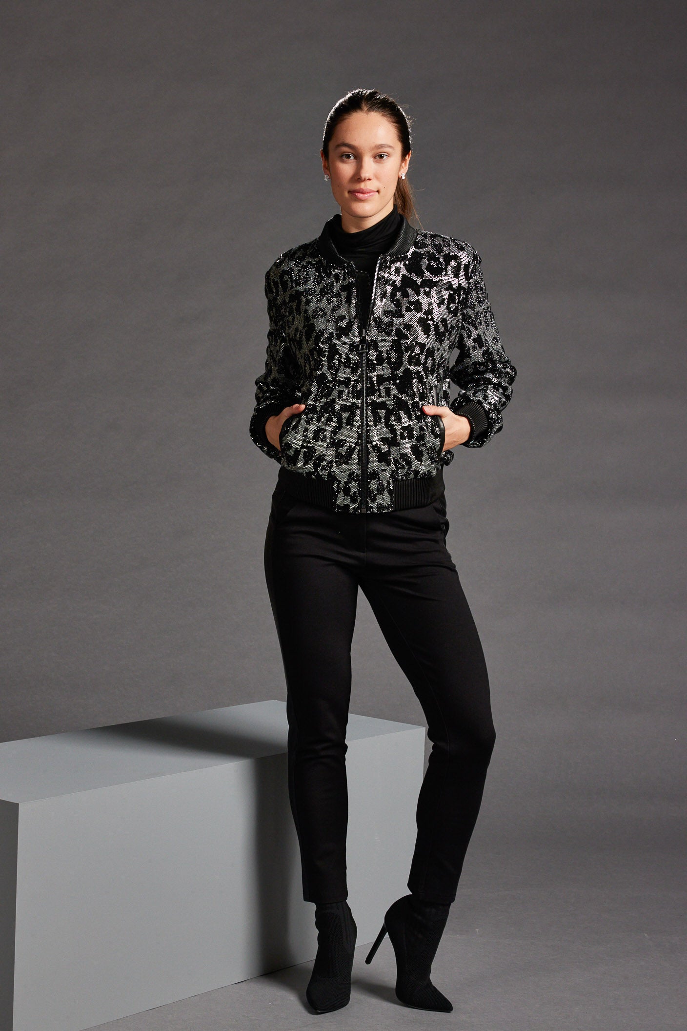 Women's Dazzling Crystal Jacket