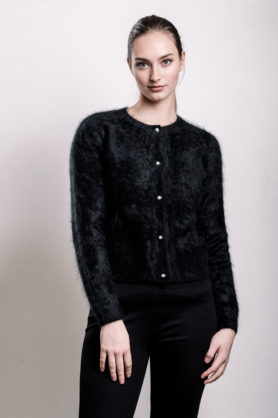 Cashmere and Pearls Cardigan