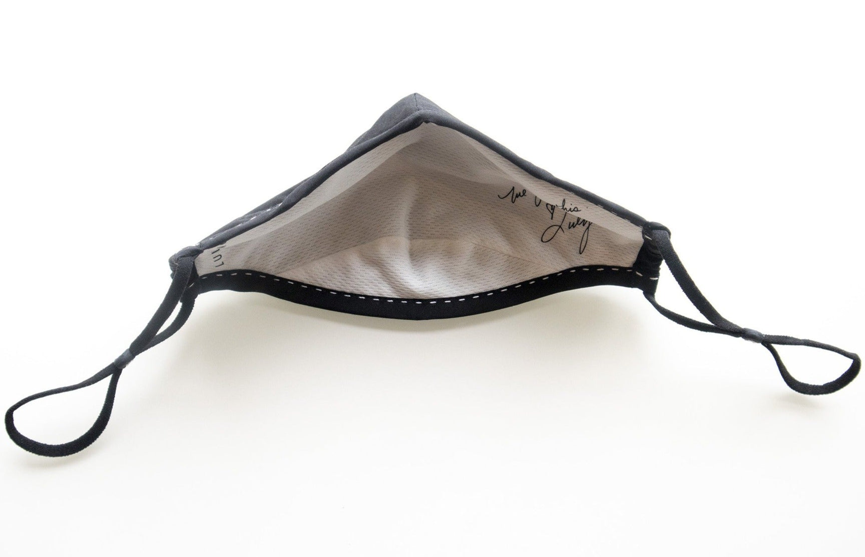 Tuxedo Black Face Mask