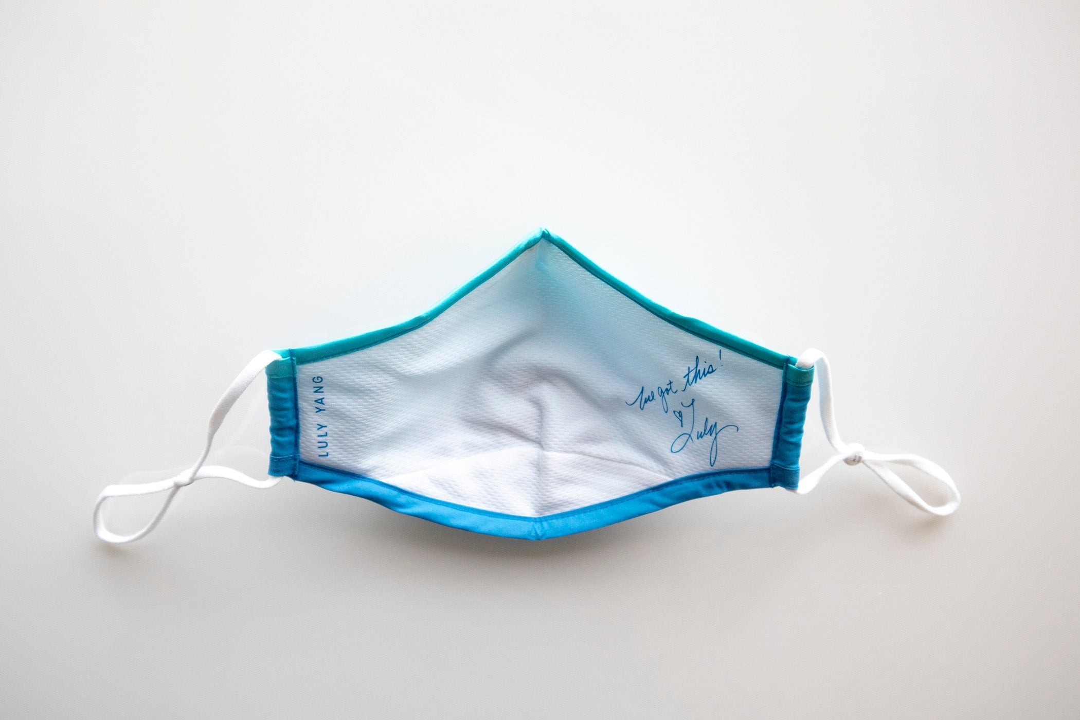 Blue Hawaiian Face Mask