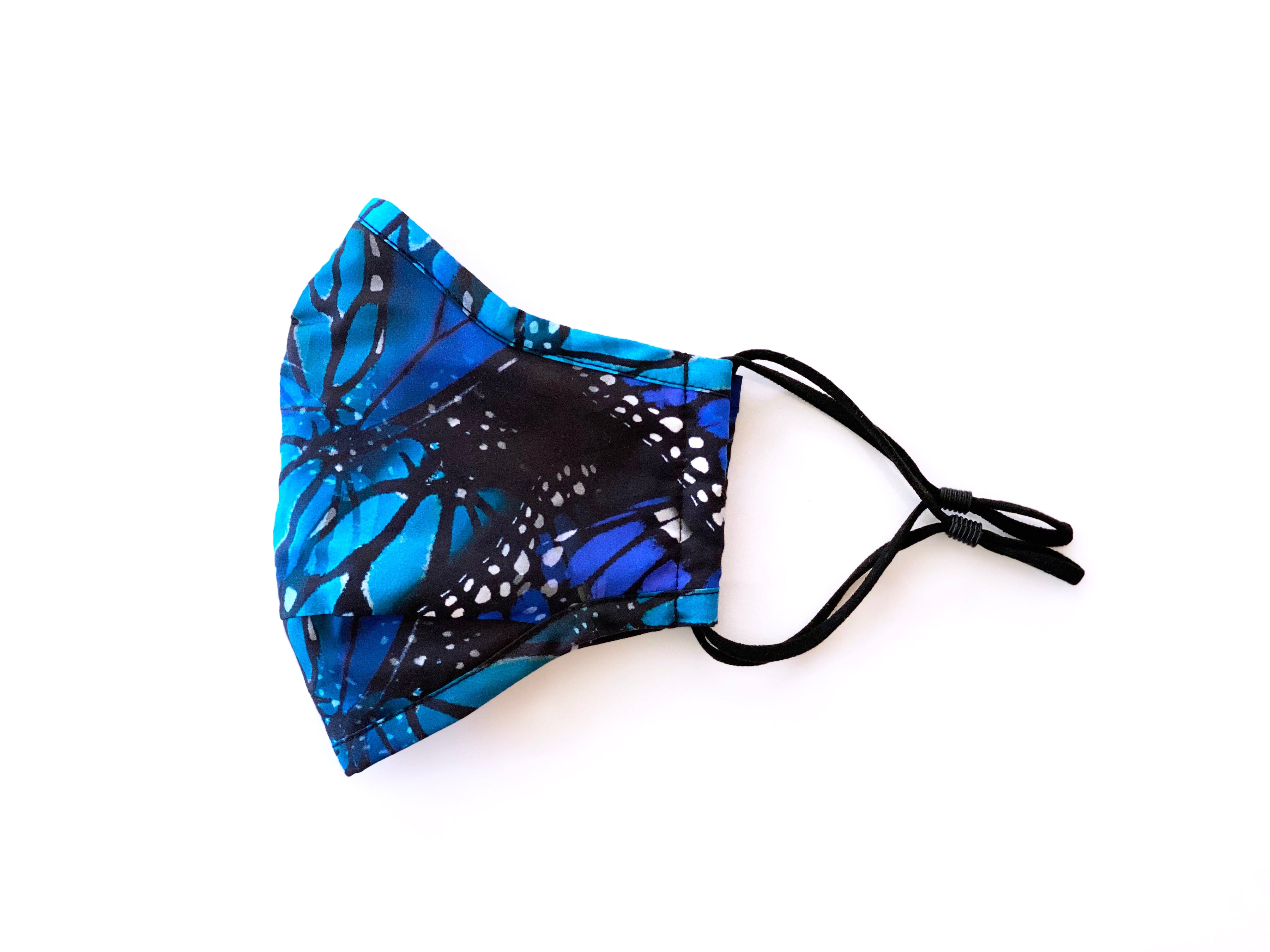 Monarch Blue Face Mask