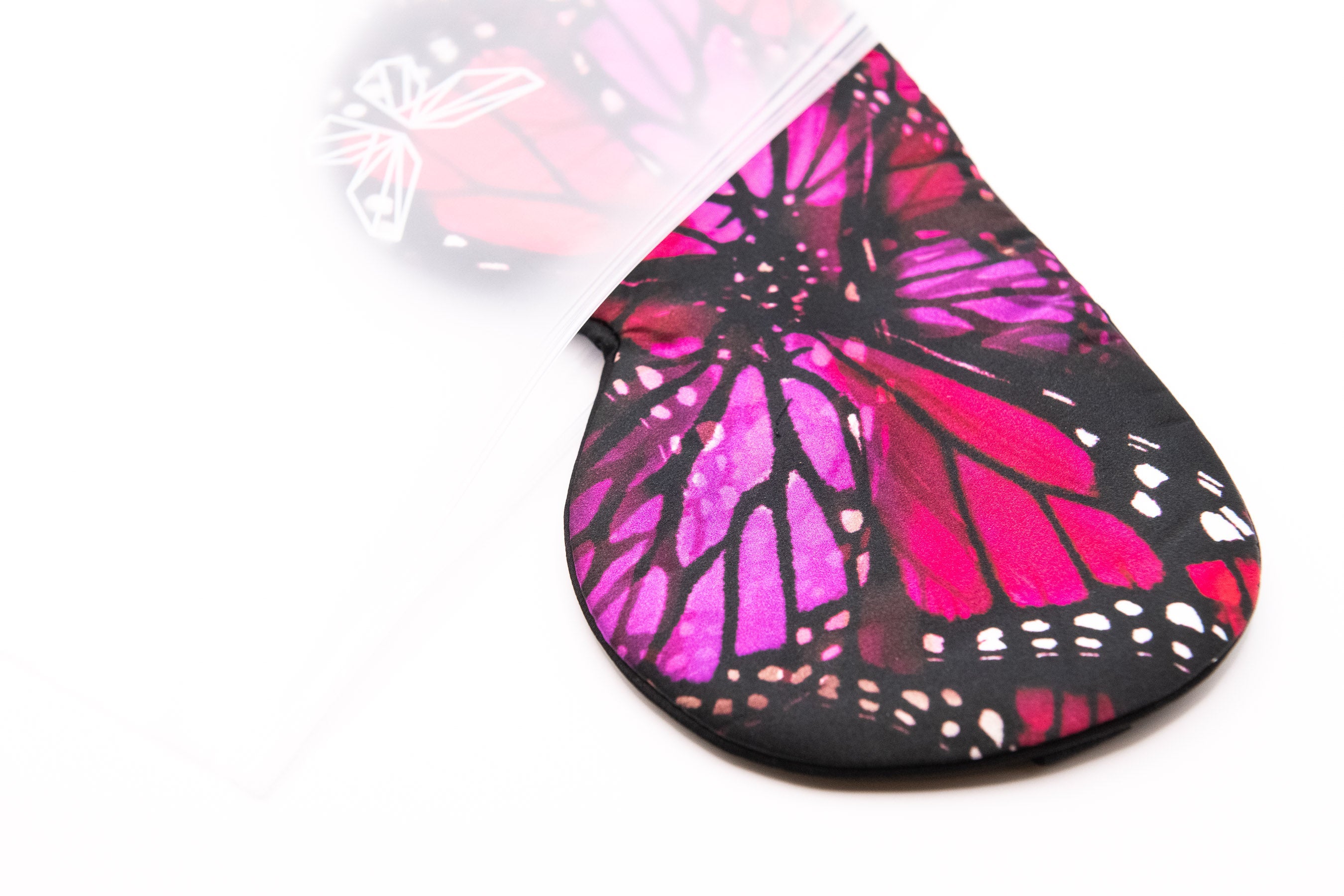 Monarch Eye Mask - Fuchsia