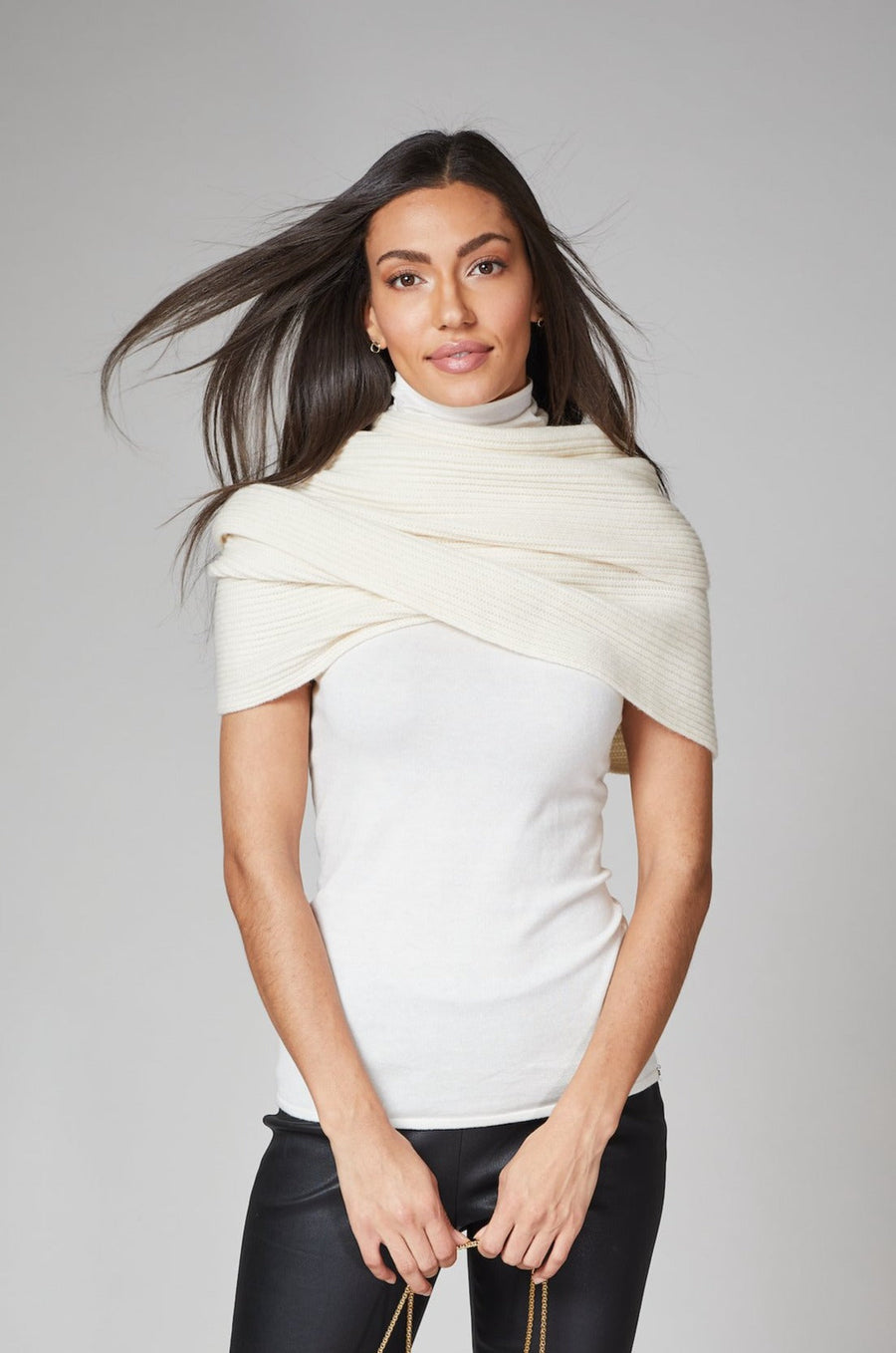 Ivory Infinity Scarf