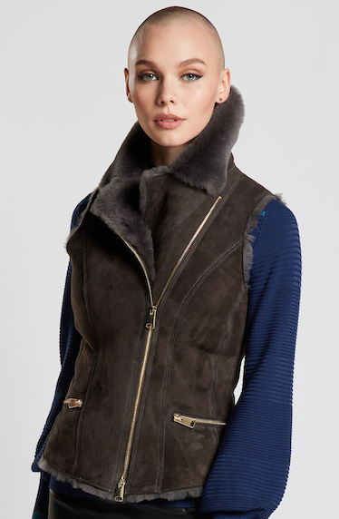 Flyer Shearling Vest