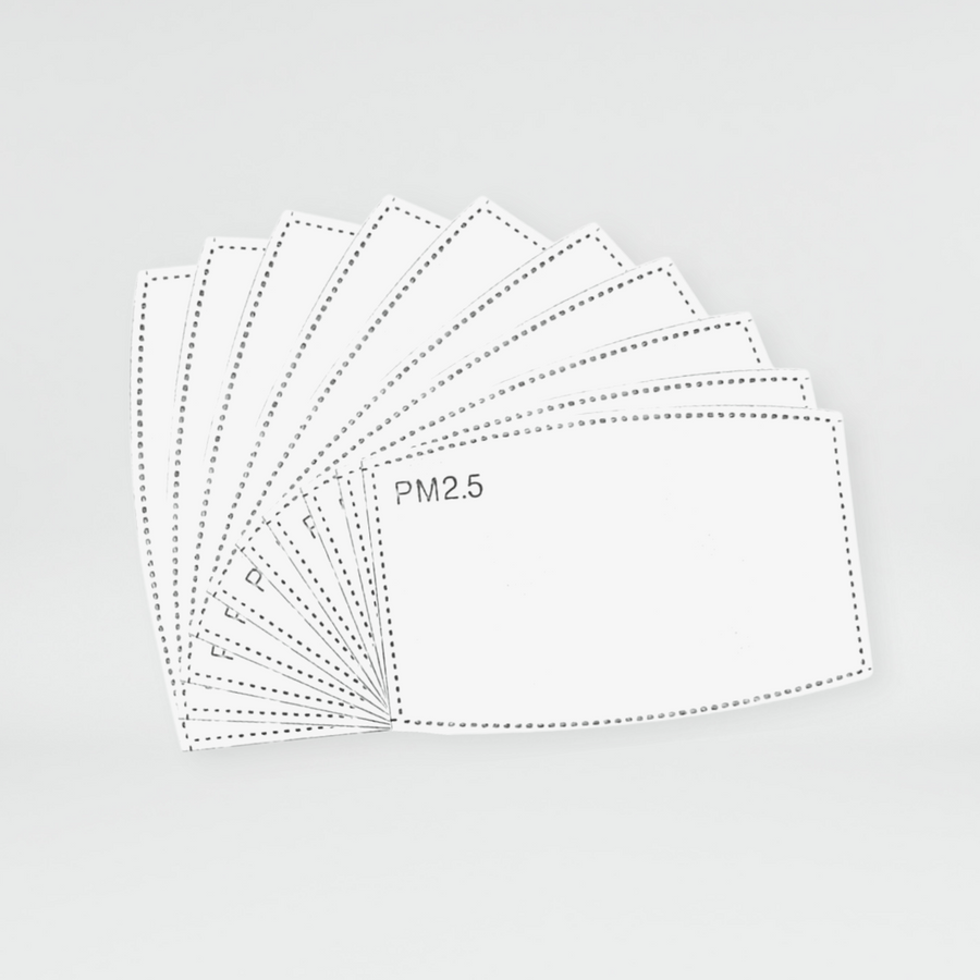 Face Mask Filters - Pack of 10