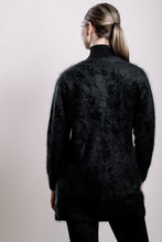 Load image into Gallery viewer, Cashmere French Cardigan - Black