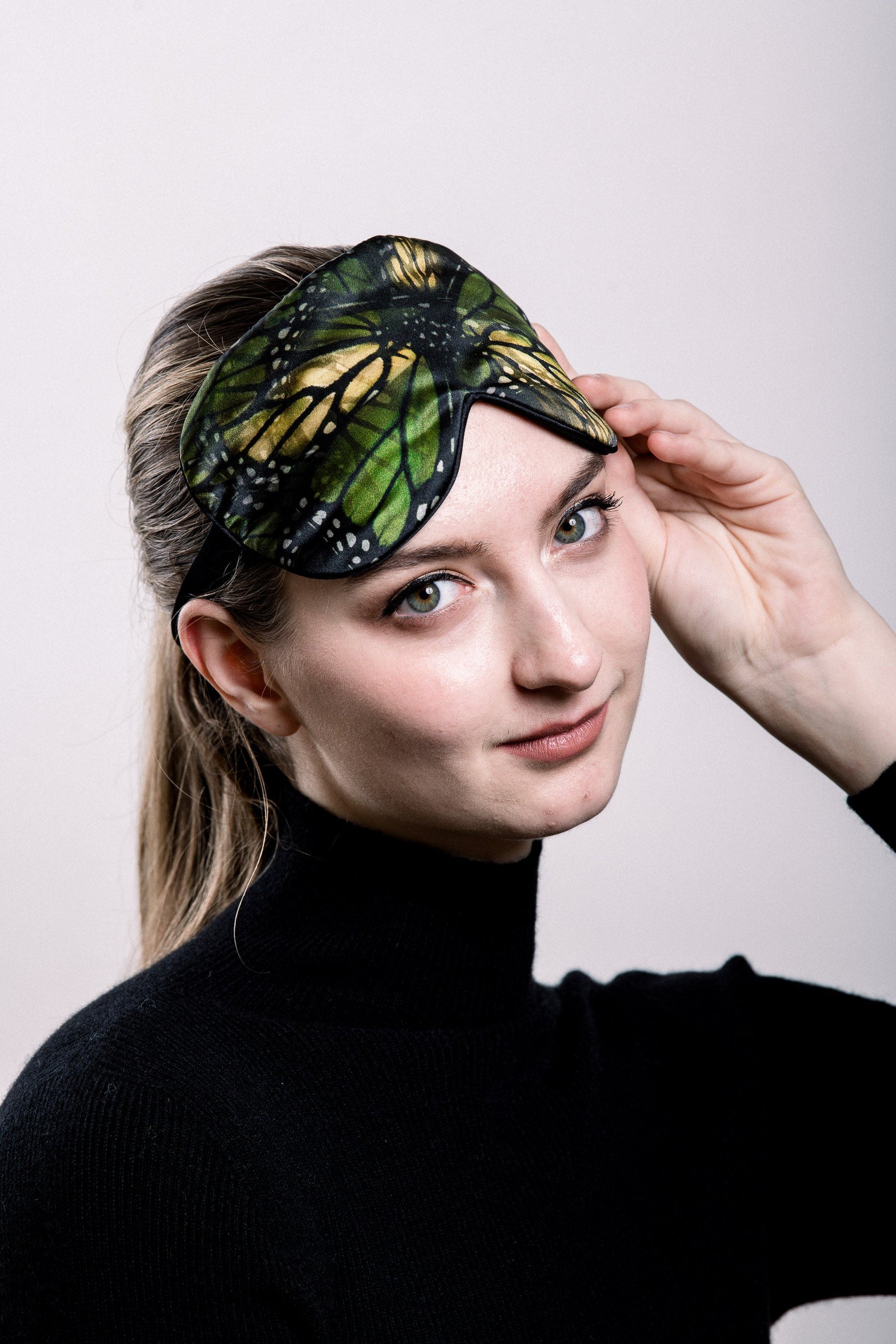 Monarch Eye Mask - Olivine
