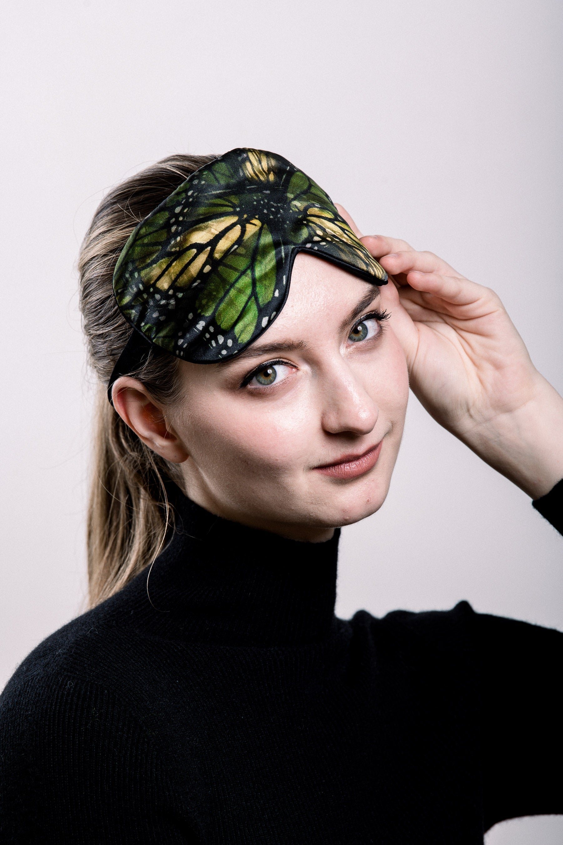 Monarch Eye Mask - Olivine