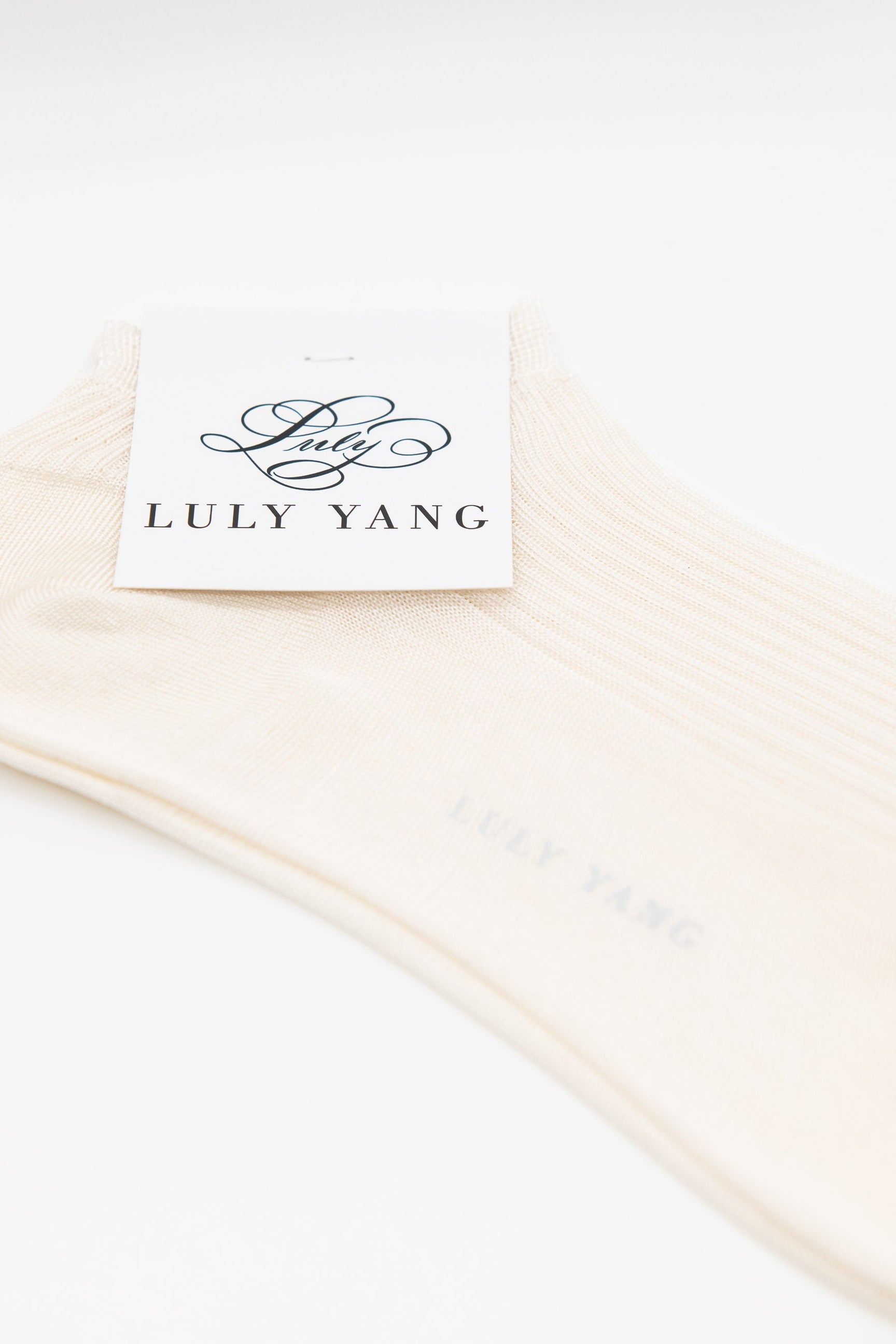 Womens Short Dress Socks - Ivory