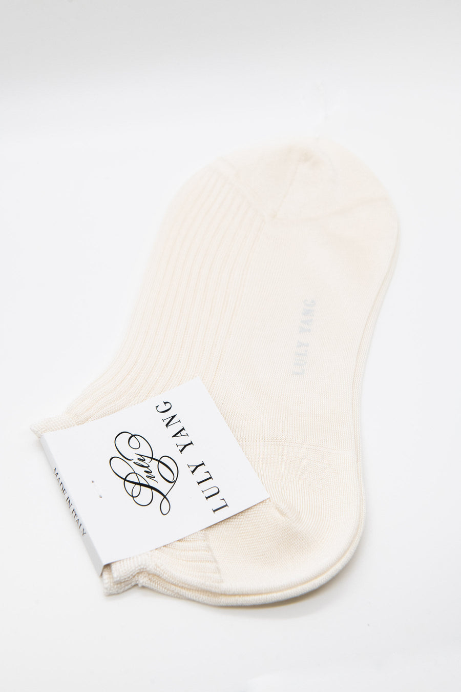 Womens Short Dress Socks - Ivory
