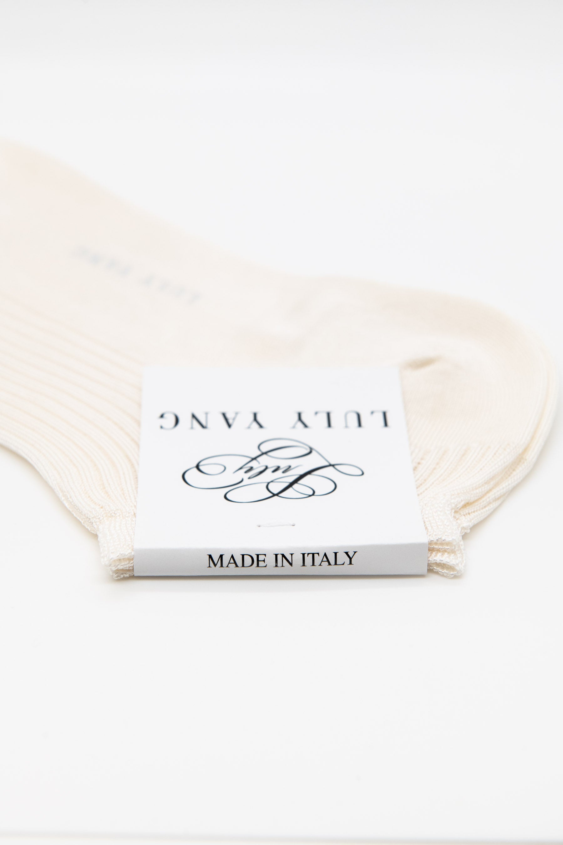 Womens Short Dress Socks - Ivory