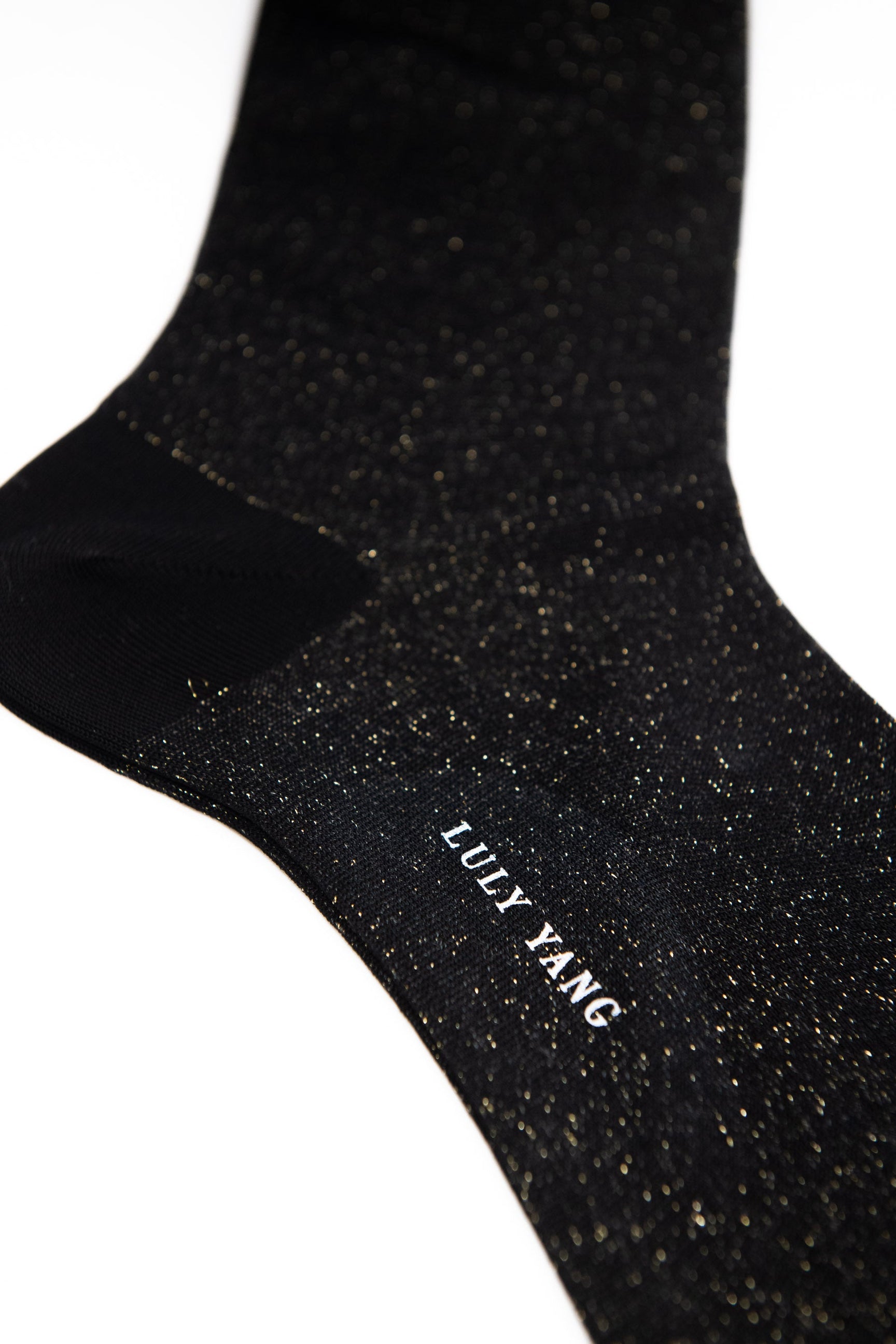 Womens Long Dress Socks - Black Luly Yang Couture Womens Long Dress Socks - Black Luly Yang Couture