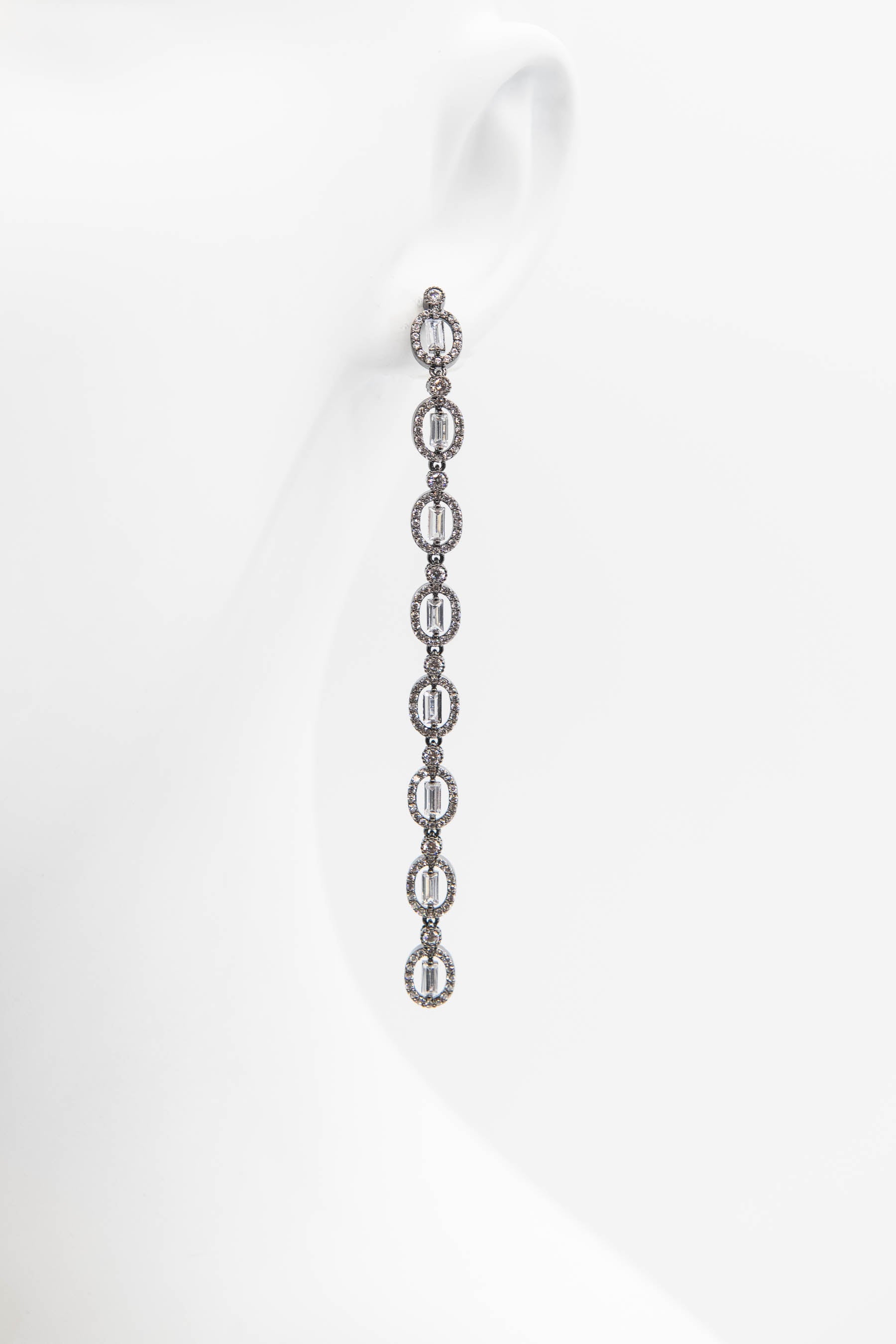 Hestia Halo Drop Earrings