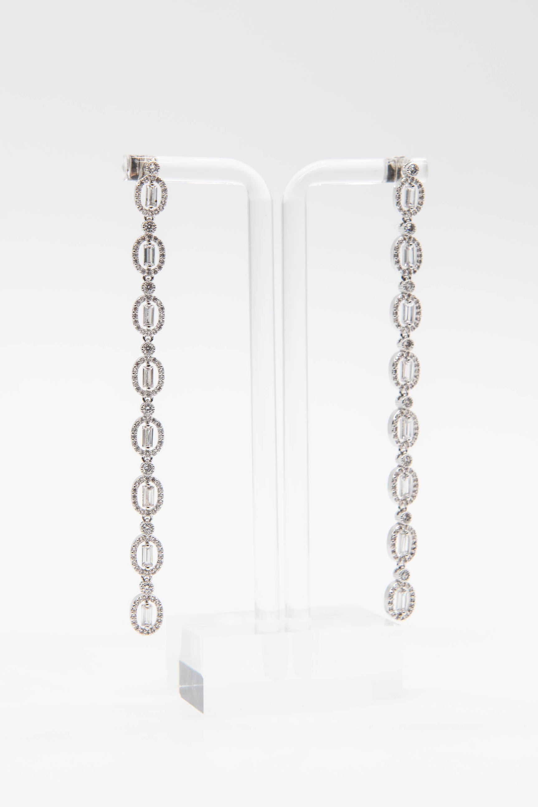Hestia Halo Drop Earrings