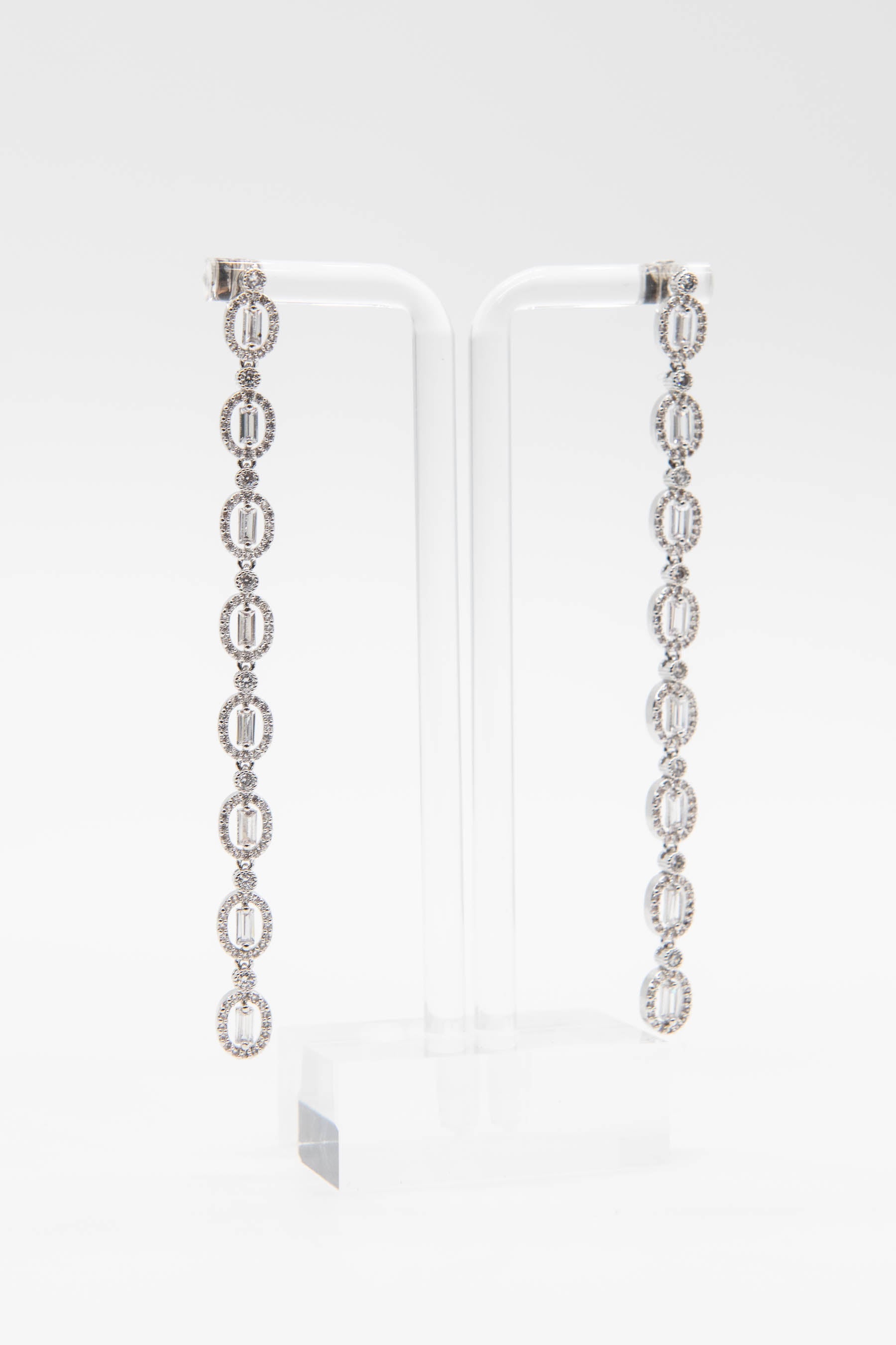 Hestia Halo Drop Earrings
