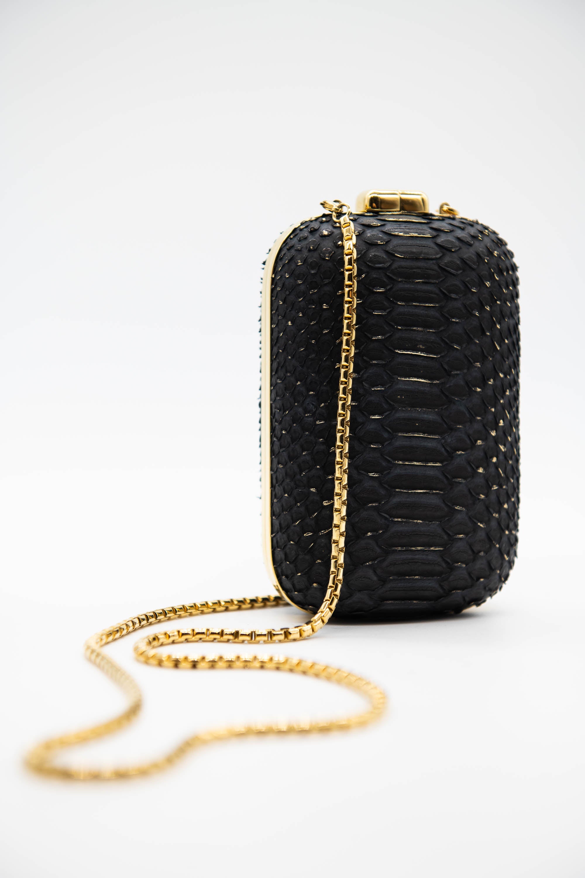 Arti Moda Pill Box Clutch - Black