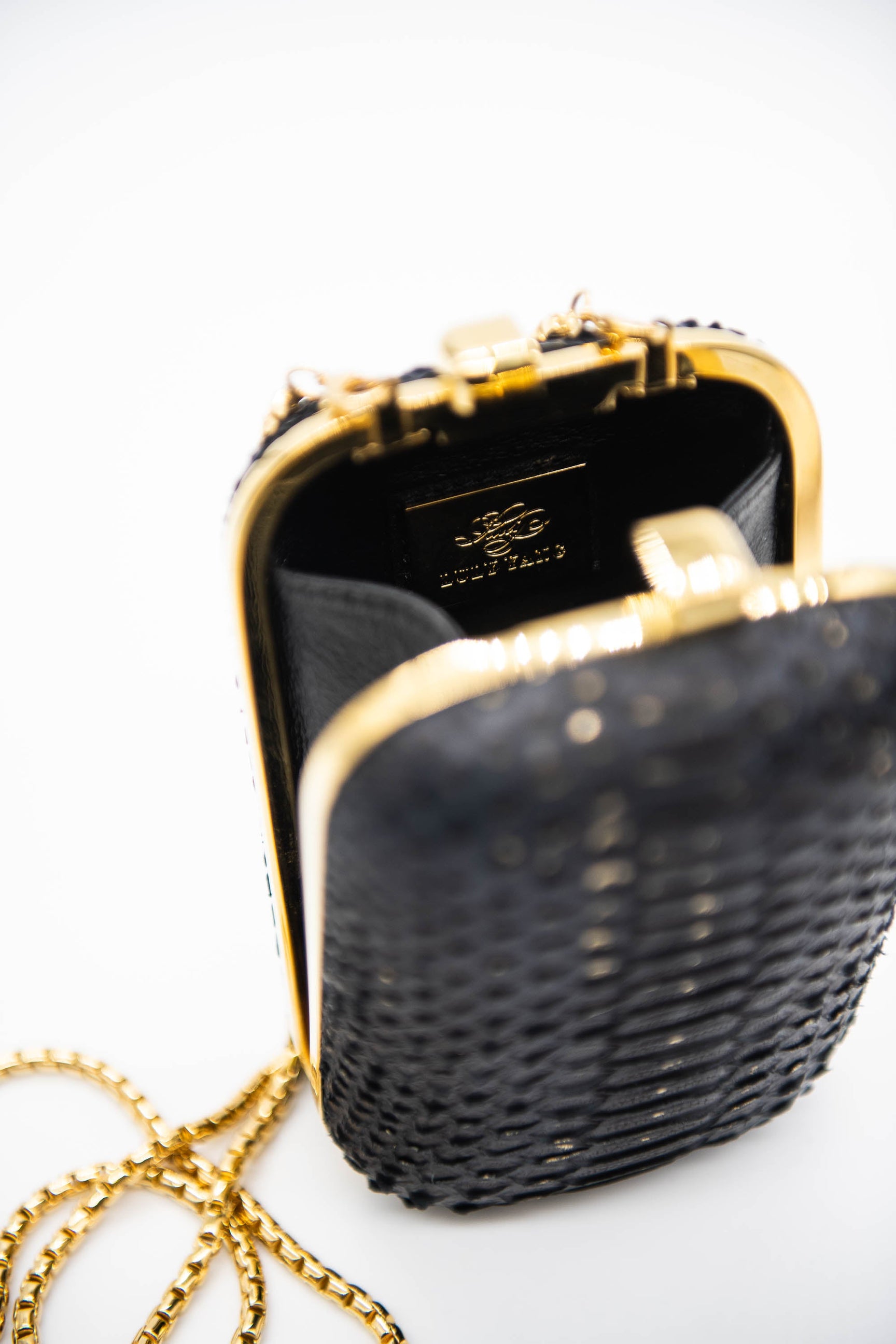 Arti Moda Pill Box Clutch - Black