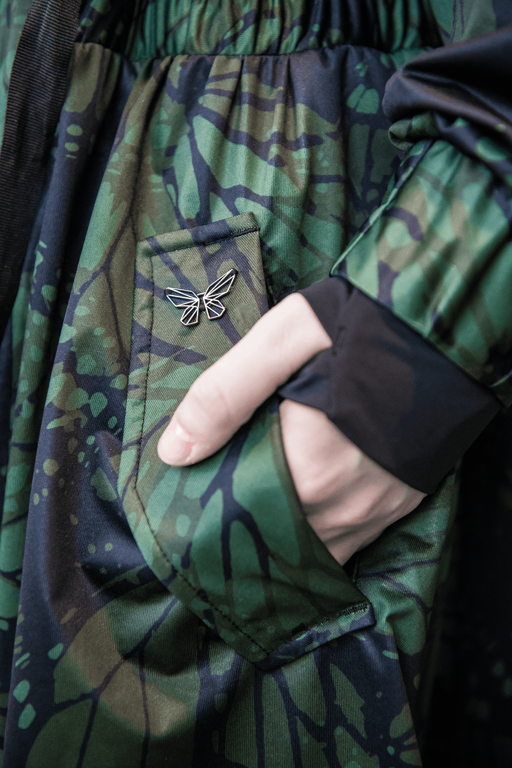 Camo Monarch Rain Jacket