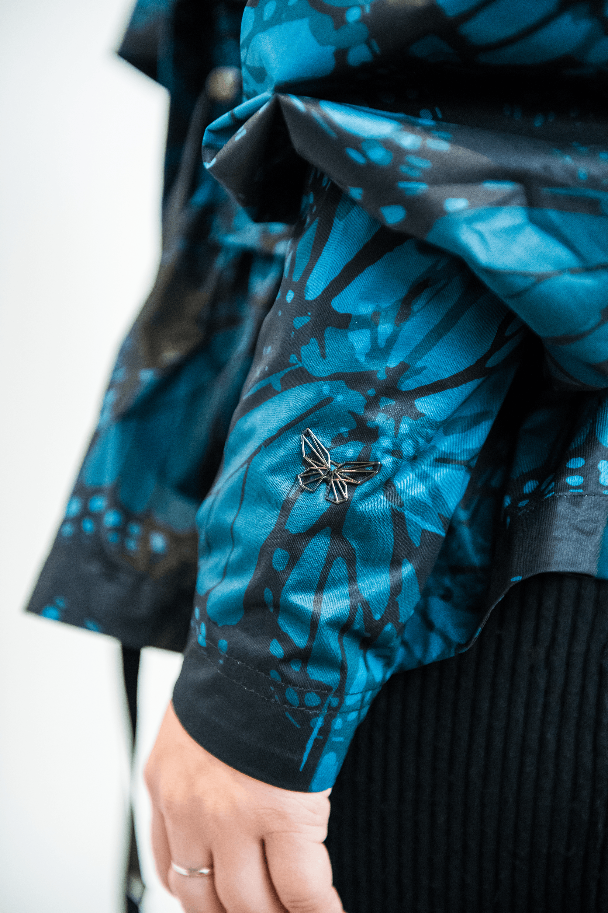 Peplum Monarch Rain Shell