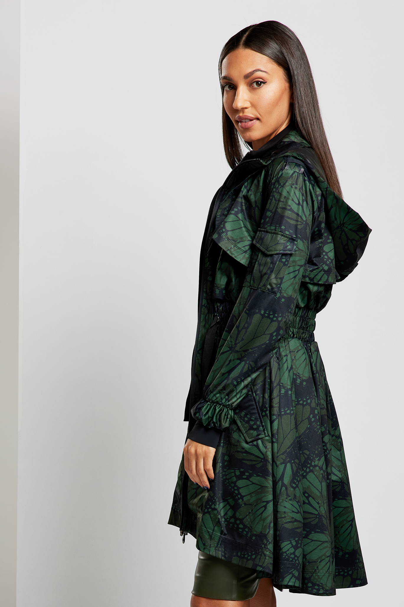 Camo Monarch Rain Jacket