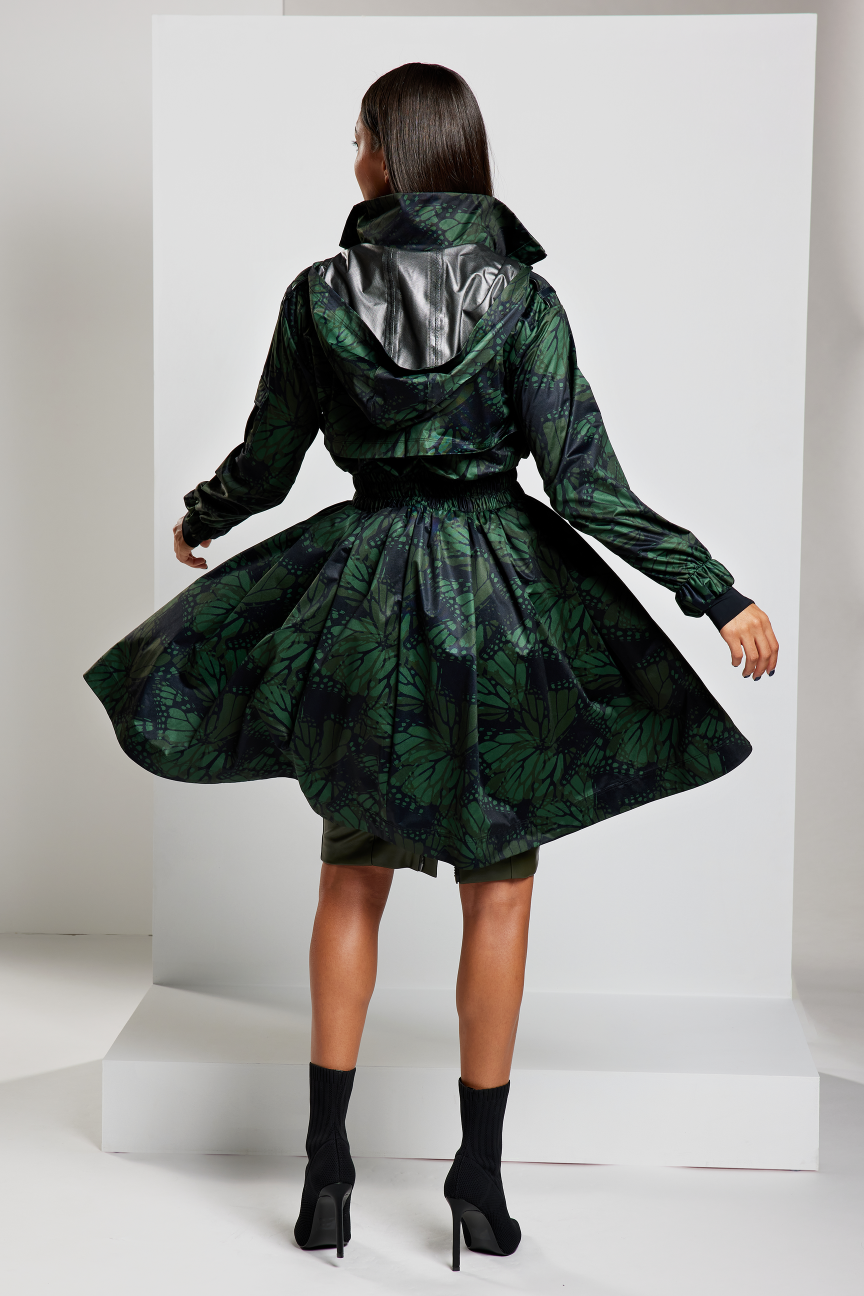 Camo Monarch Rain Jacket