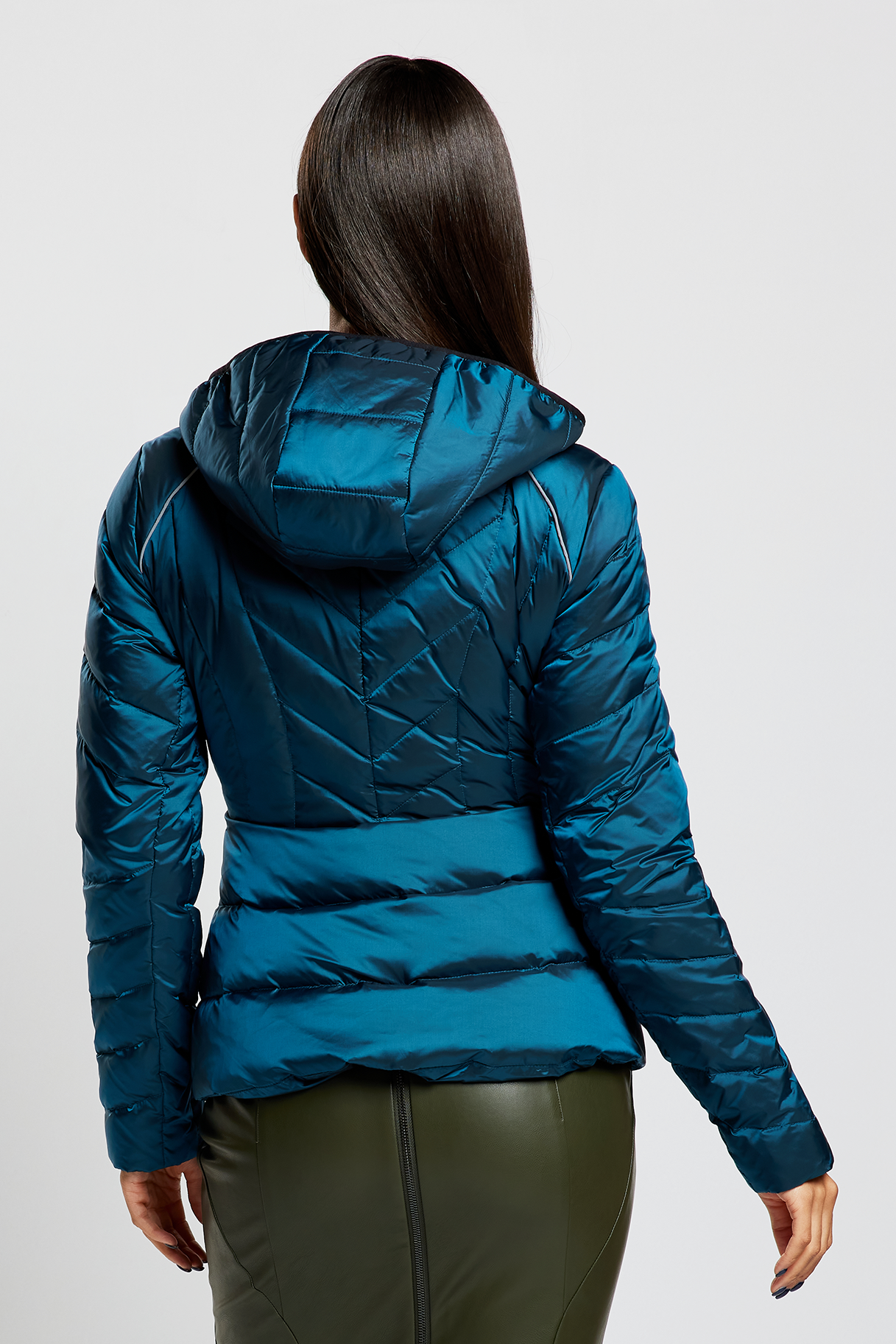 Cloud Goose Down Puffer Jacket - Teal