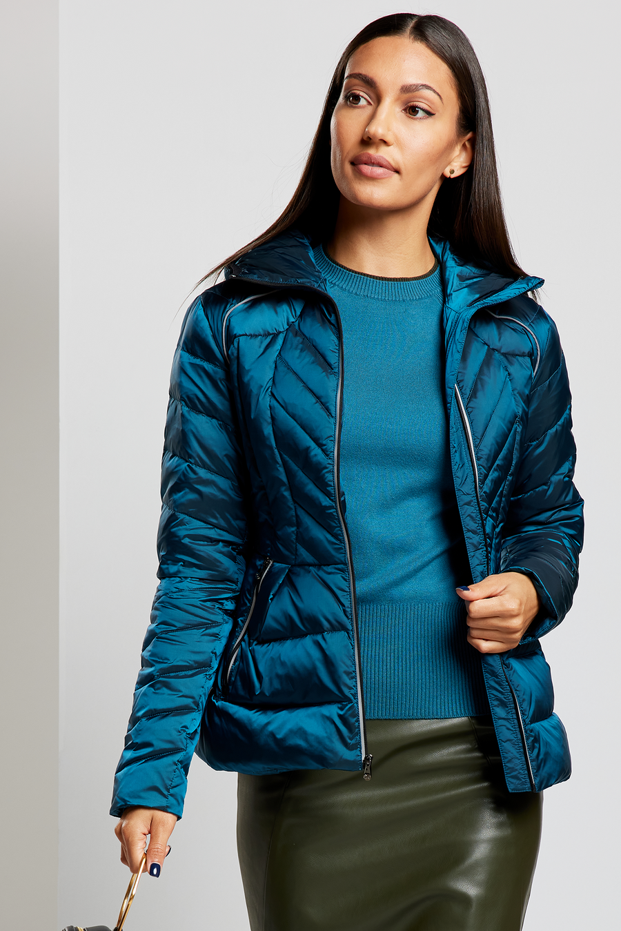 Cloud Goose Down Puffer Jacket - Teal