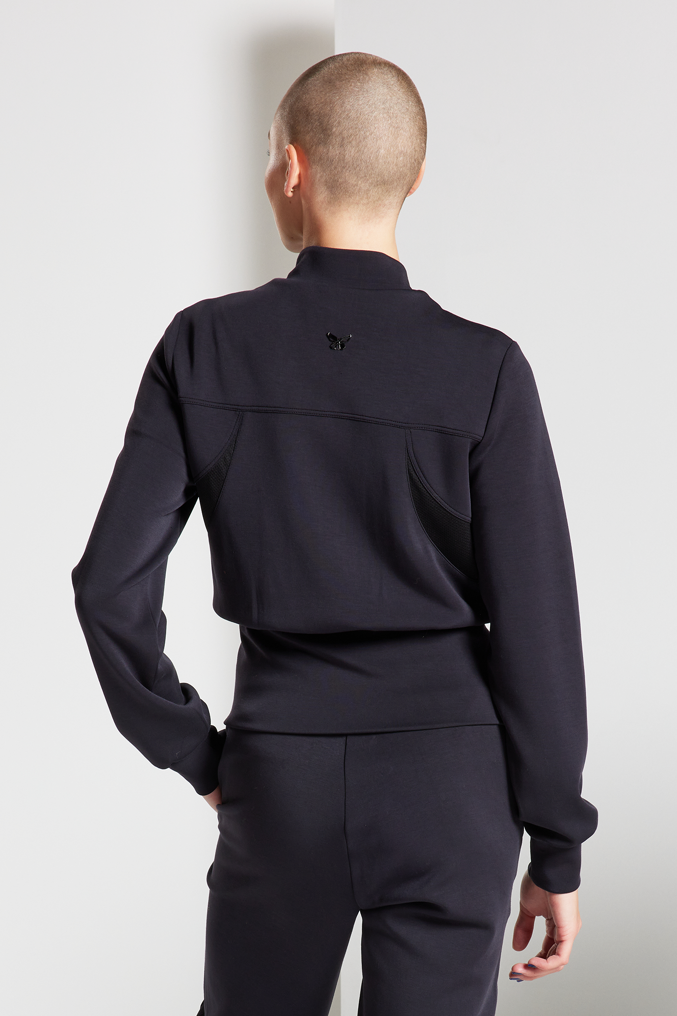 Everywhere Zip Up Jacket - Black