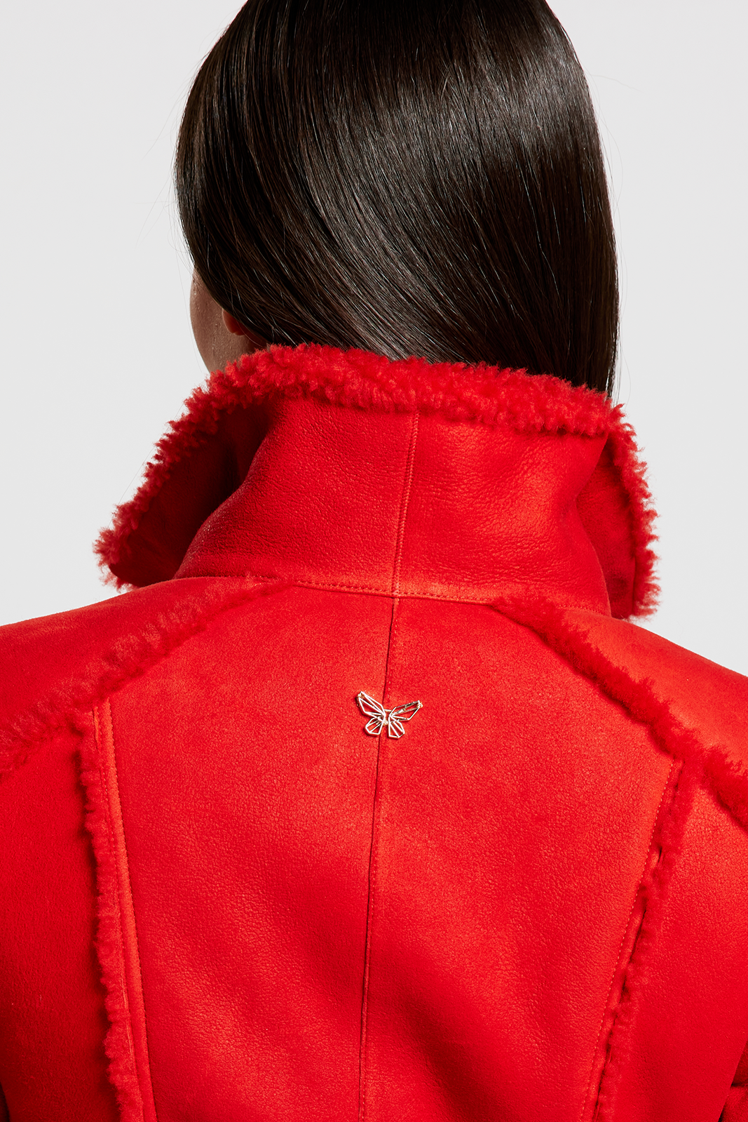 ONE OF A KIND: Shearling Biker Jacket