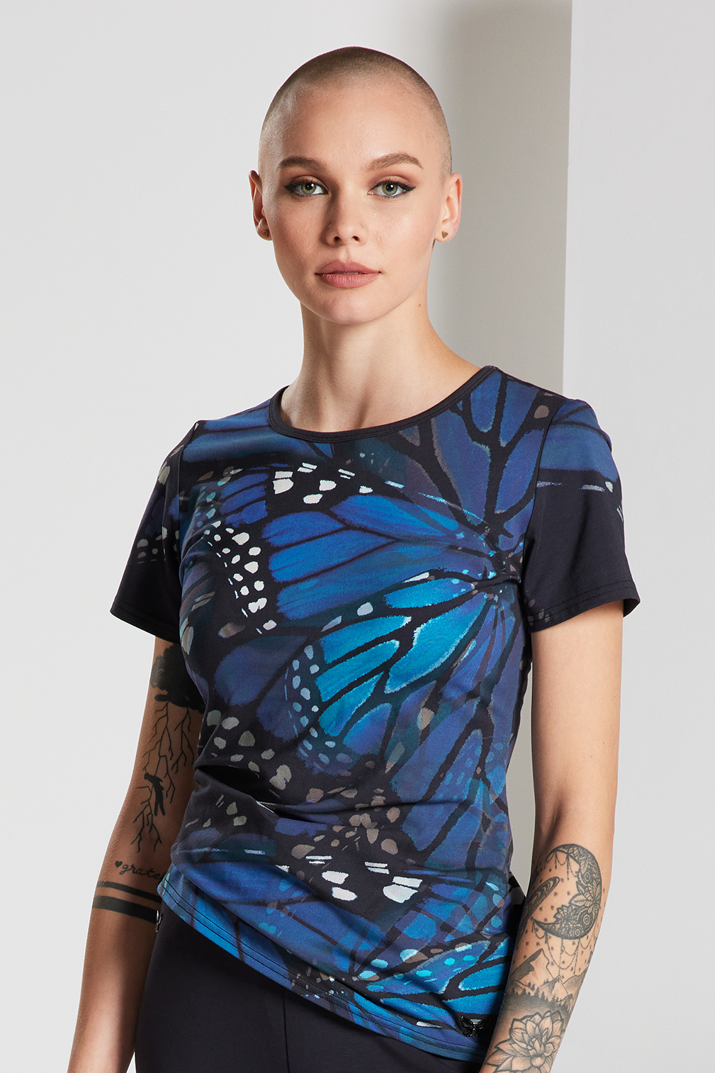 Signature Monarch Tee - Blue