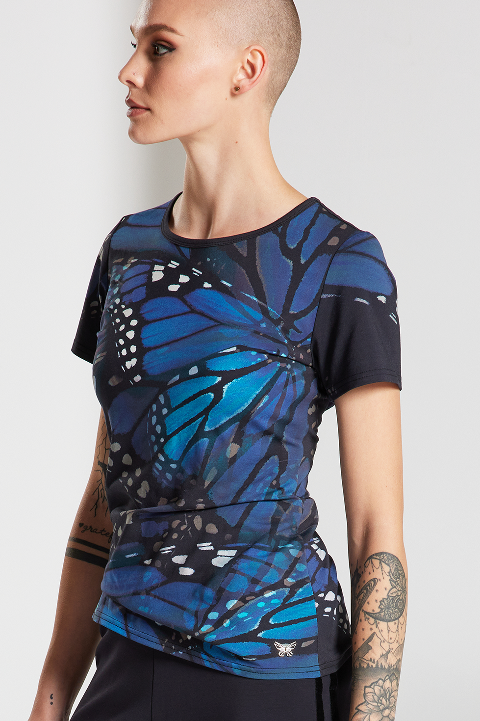 Signature Monarch Tee - Blue