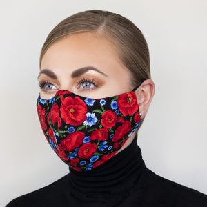 "Wishful Blooming" Couture Face Mask - Sold Out