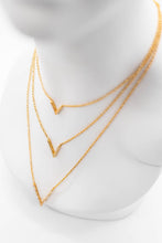 Load image into Gallery viewer, Tiered Chevron Necklace